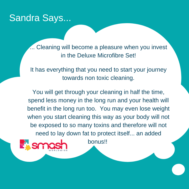 SMASH Worldwide Deluxe Microfibre cloths