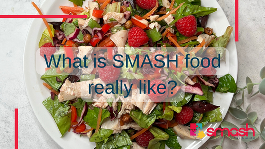 Samples of healthy recipes and foods