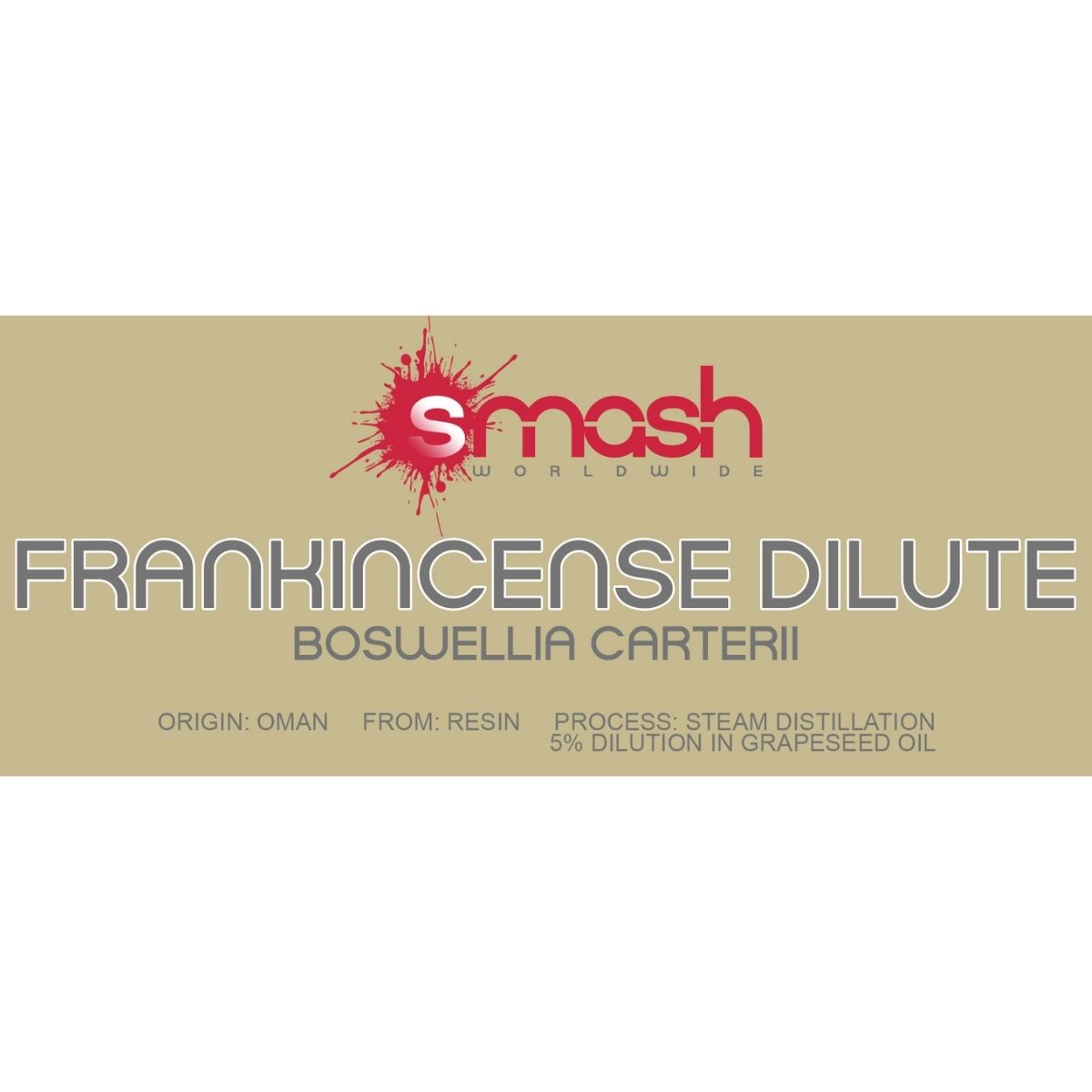 SMASH Worldwide Frankincense Essential Oil