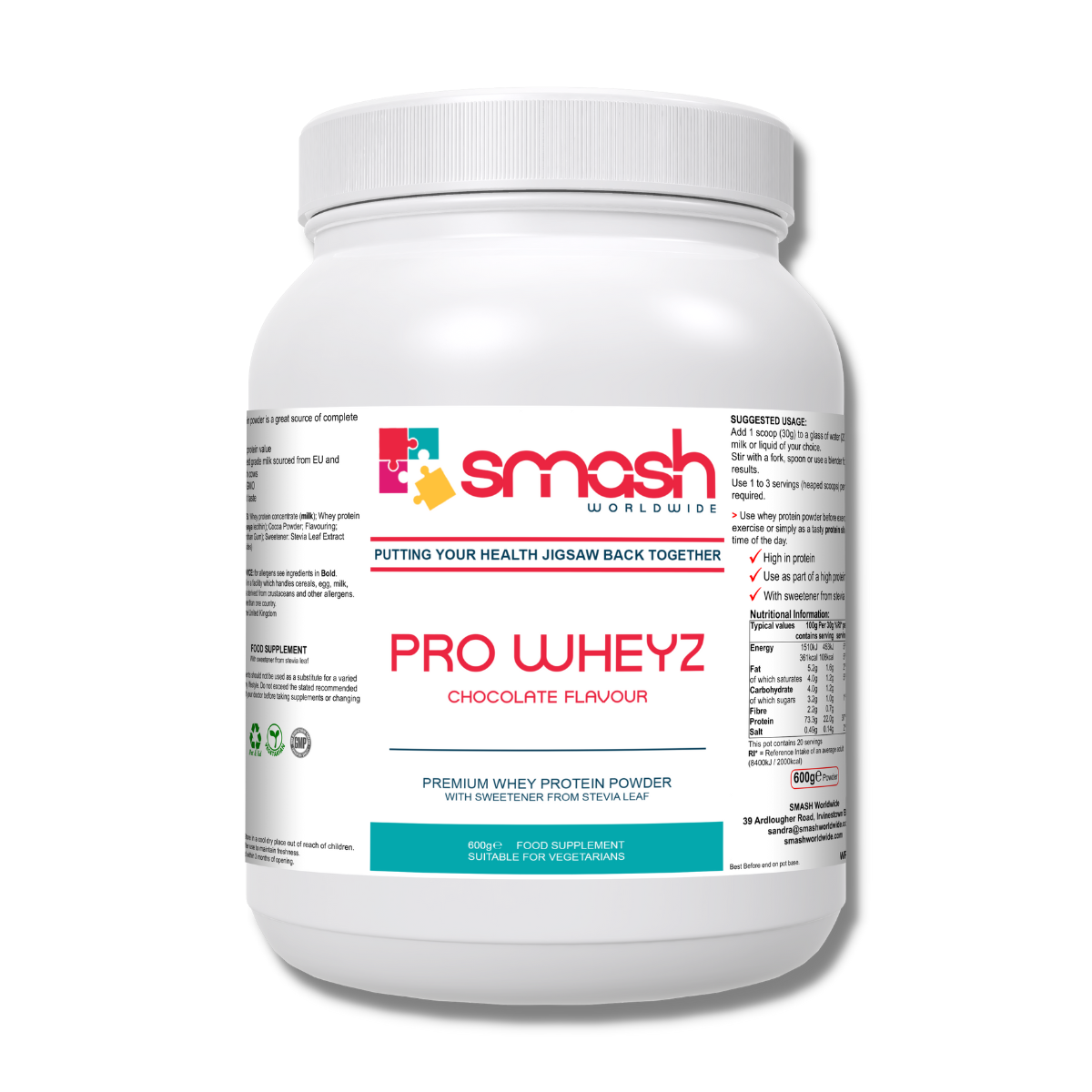 pro wheyz chocolate smash worldwide best protein powder for women