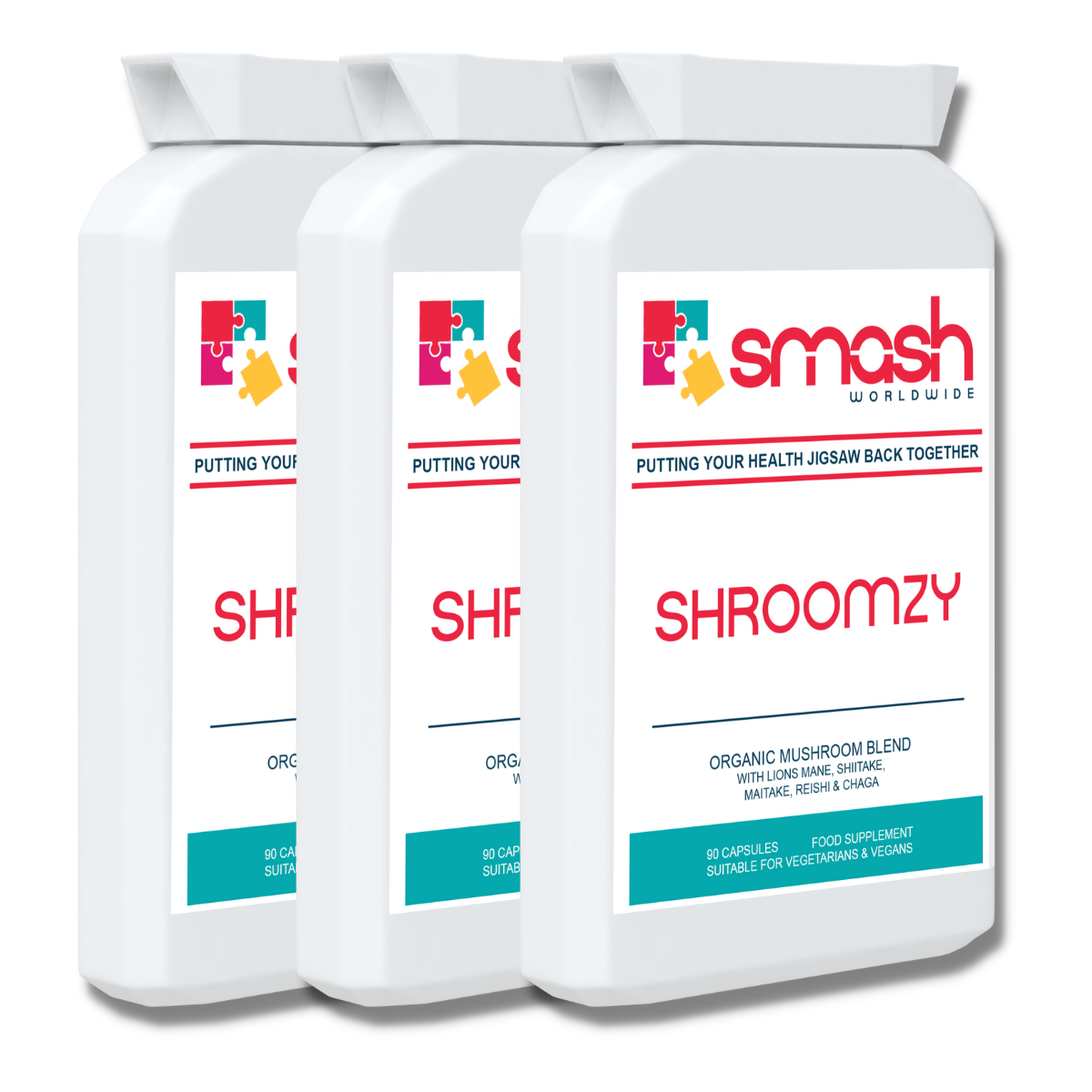Shroomzy SMASH Worldwide Organic Mushroom Blend