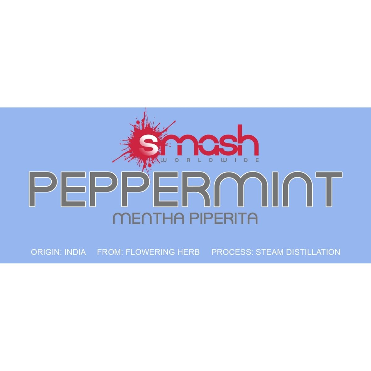 SMASH Worldwide Peppermint Essential Oil