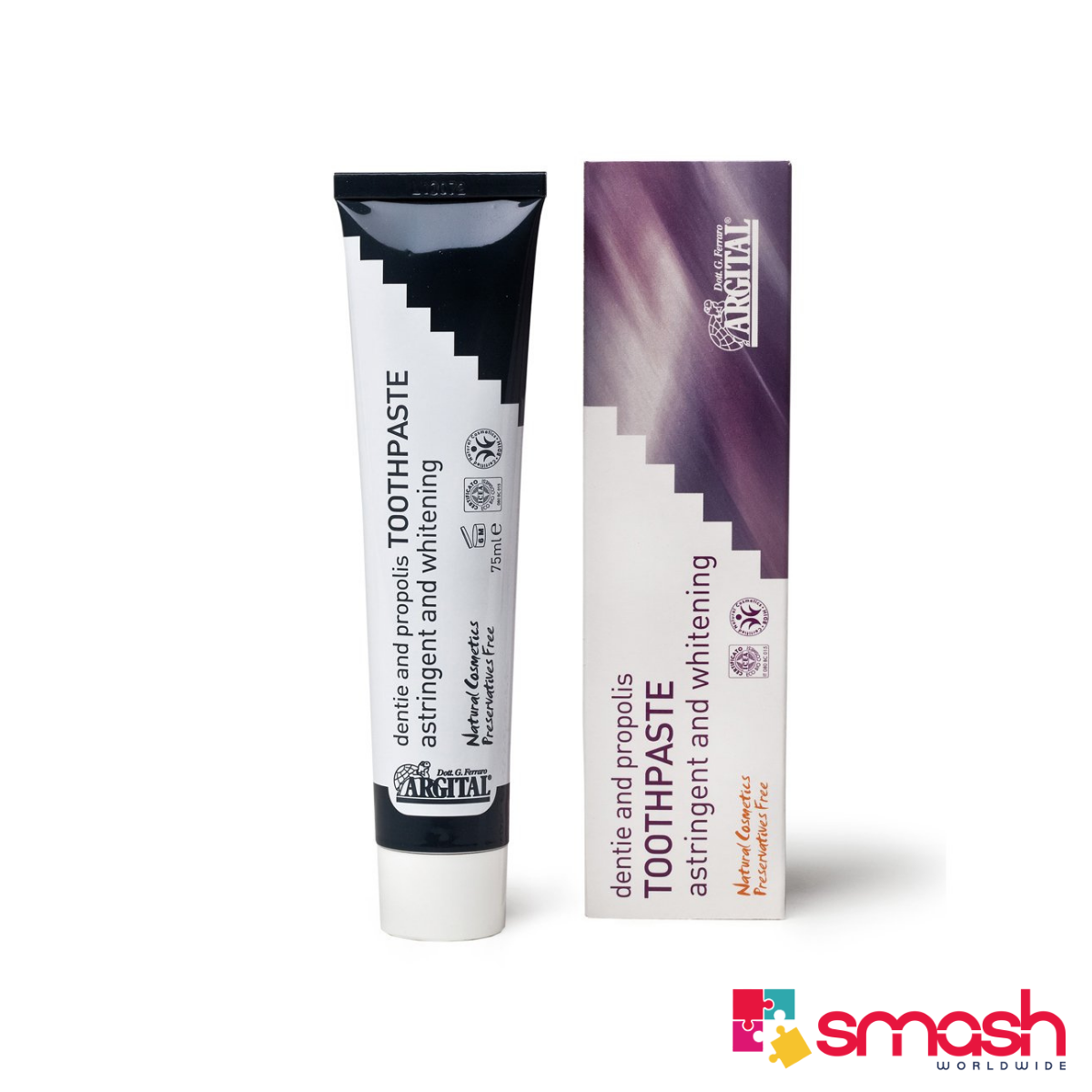 SMASH Worldwide Charcoal Toothpaste