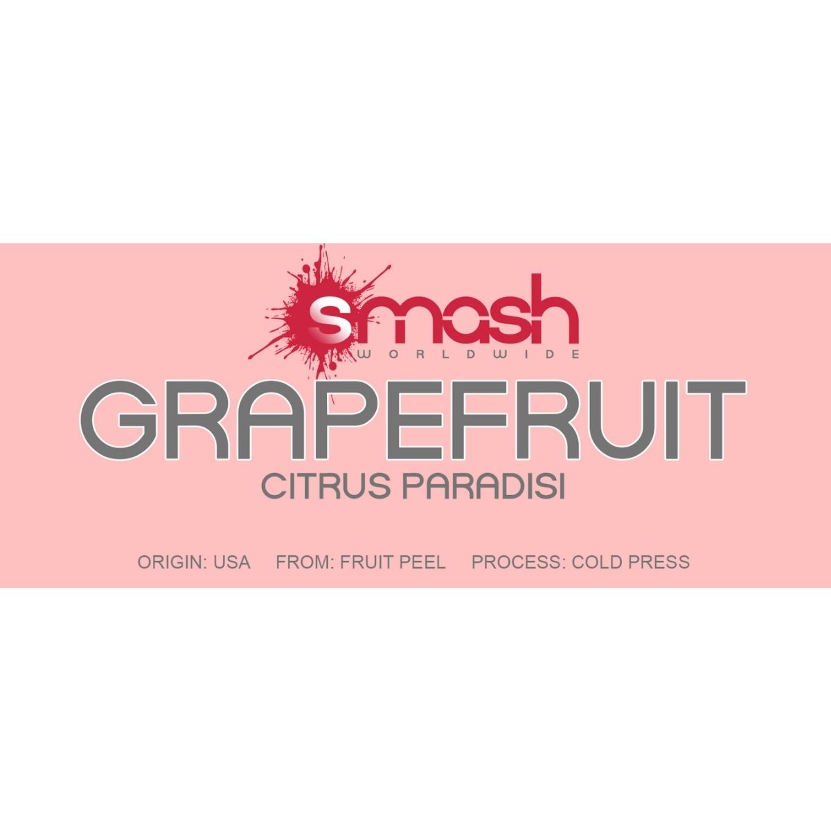 SMASH Worldwide Grapefruit Essential Oil