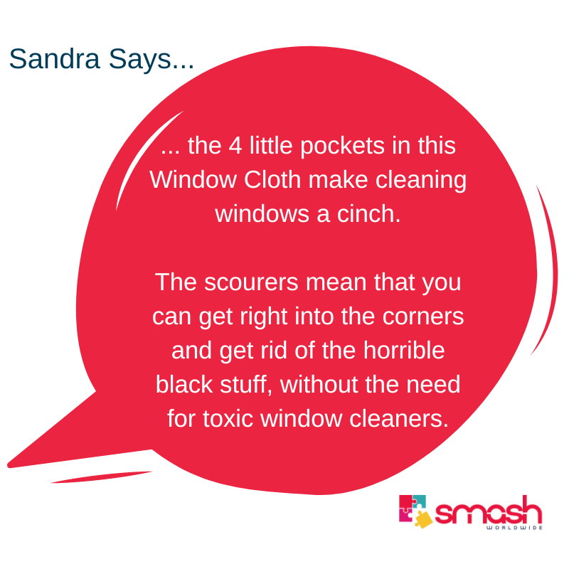 SMASH Worldwide Window Cleaning Cloth